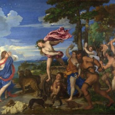 Titian Ariadne and Bacchus